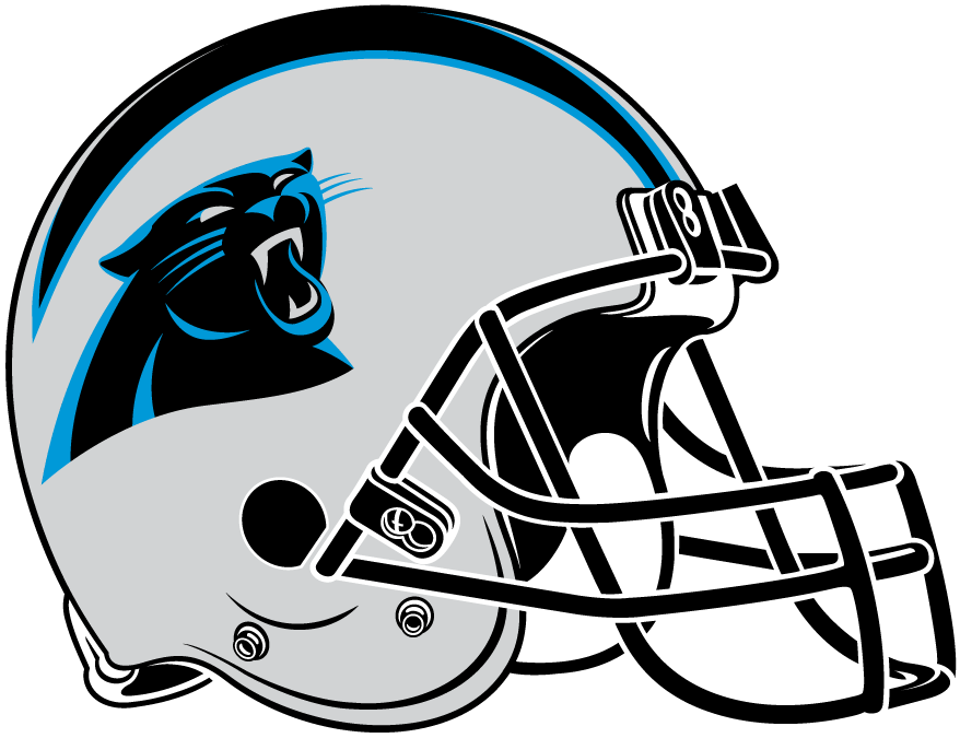 Carolina Panthers 2012-Pres Helmet Logo iron on paper